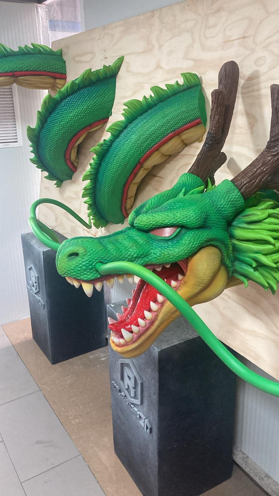 Shenron (wall relief, life-size 1:1)